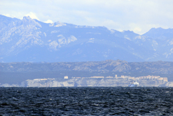 Blick nach Korsika